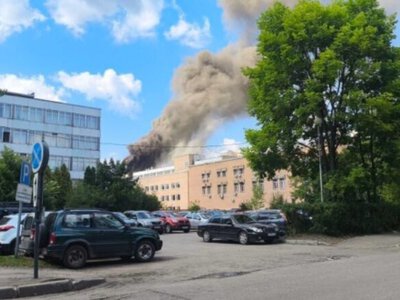 Під Москвою сталася пожежа в інститут Роскосмосу, де розробляють балістичні ракети