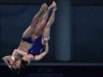 Стрибуни Середа і Байло виграли золоту медаль Чемпіонату Європи у синхронних стрибках з вишки