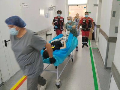 Хімічна атака та масове надходження потерпілих: у Волинській обллікарні відбулися масштабні тренування