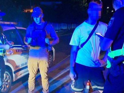 У Києві вночі виловили чергового п’яного на електросамокаті (ФОТО)