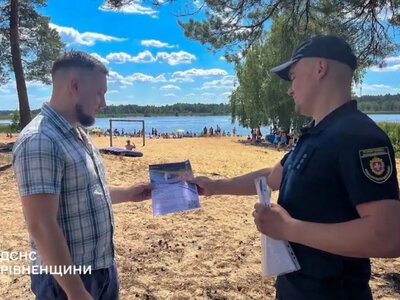 На Рівненщині рятувальники перевірили водойми та природні екосистеми