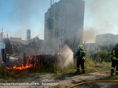 У селі Гулівка горіла стернч, а у Ковелі – сміття