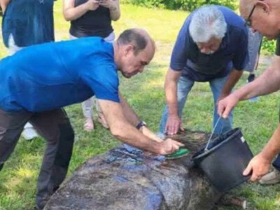 Тисячолітню кам’яну бабу на Житомирщині внесли до Реєстру культурної спадщини