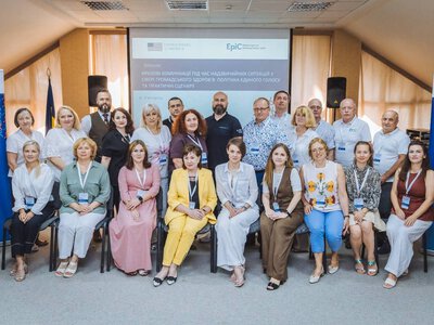 «Єдиний голос» під час кризи: закарпатські епідеміологи пройшли навчання з інформування населення в надзвичайних ситуаціях