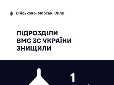 Українські моряки минулої доби знищили російський «шахед»