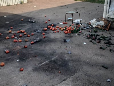 На Сумщині ворог атакував безпілотником людей на ринку: є важко поранені + Фото