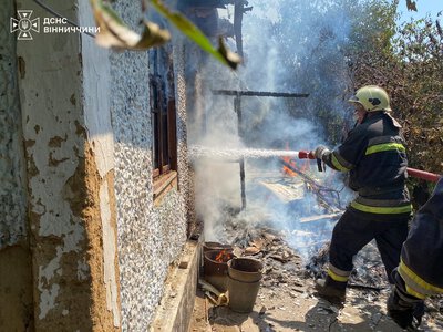 Через коротке замикання на Вінниччині будинки горіли у двох громадах