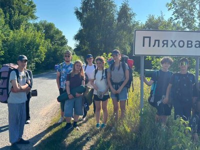 Вінницькі ліцеїсти здолали десяток кілометрів заради дослідження Українського кристалічного щита