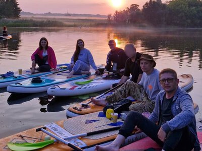 «Світанок з ветераном»: на Сумщині започаткували проєкт з відновлення на sup-дошках
