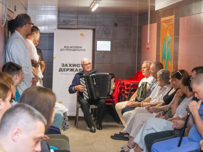Організували захисникам музичний релакс