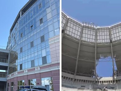 Зруйновані трибуни: відомо про масштаб пошкоджень на стадіоні Чорноморець після атаки Росії