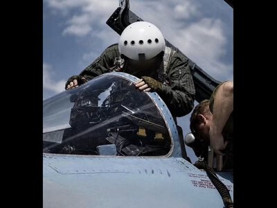 Пілот Су-27 точним ударом знищив артилерійську позицію росіян на Запоріжжі