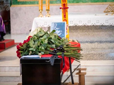 У Києві попрощалися з польським волонтером Мареком Русеком-Вольським, якого вбив російський дрон у Харкові