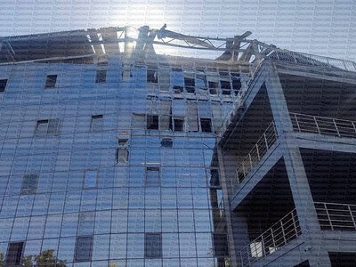 Російські війська вдарили по Одесі: пошкоджено стадіон «Чорноморець» (відео)