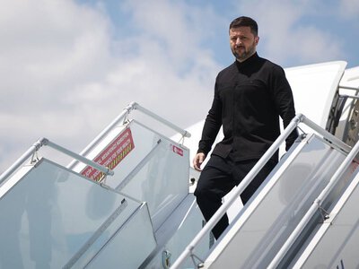 Зеленський уперше прибув до Сербії