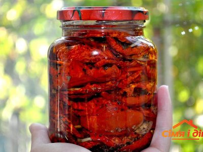 В’ялені помідори: експрес-рецепт для зайнятих господинь (у мікрохвильові або духовці) - Simya
