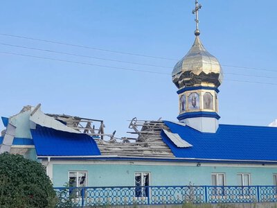 Російські військові пошкодили Покровський храм у Станіславі на Херсонщині 