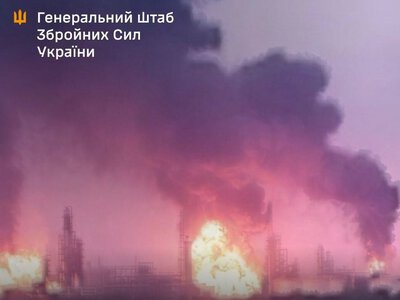 Ільський та Сизранський НПЗ і пост спостереження на буровій установці «Сиваш»: Генштаб повідомив про удари по об'єктах РФ