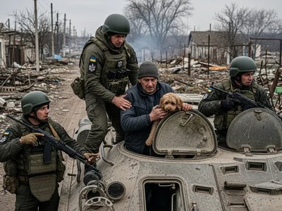 Чоловік з Берислава травмувався, тікаючи від дрона, його евакуювали поліцейські