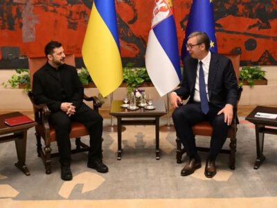 Україна та Сербія готують угоду про зону вільної торгівлі: Зеленський розповів про результати переговорів із Вучичем