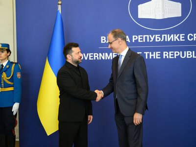 Зеленський та прем'єр Сербії обговорили спільні економічні та логістичні проєкти