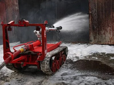 Український робот ARKAN Fire пів року гасив пожежі на Херсонщині