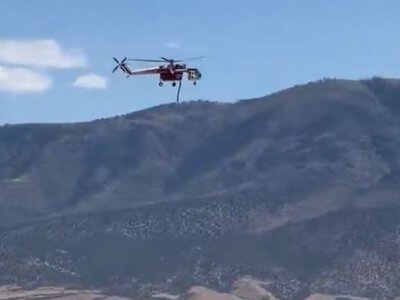 В штаті Юта в США впав гелікоптер Sikorsky Skycrane під час ліквідації пожеж. Обидва пілоти загинули