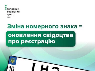 Індивідуальний номерний знак вимагає заміни свідоцтва про реєстрацію: що варто знати автовласникам Рівненшини