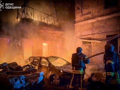 Під рашистський удар потрапив автобус із дітьми, загинув рятувальник, — Вигівський