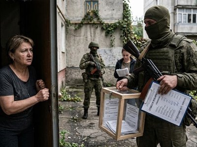 Організаторці незаконного голосування на Херсонщині призначили вісім років ув’язнення