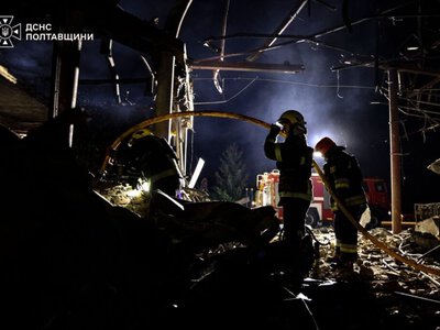 Ворог цілеспрямовано знищує заправки на Полтавщині