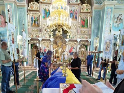 У січні мобілізували, у серпні провели в останню путь: на Теребовлянщині попрощалися із військовим