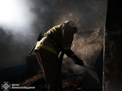 Пожежа сталася у дев'ятиповерховому будинку у Миколаєві
