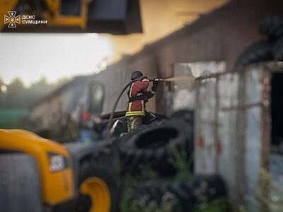 У Шосткинській громаді через атаку БпЛА поранено чоловіка: пошкоджені цивільна інфраструктура, транспорт і техніка + Фото