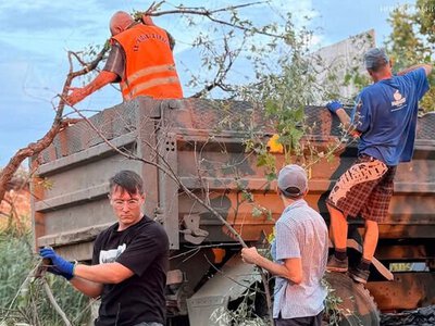 На території одного з нацпарків Одещини волонтери провели толоку й зібрали 32 тонни сміття (фото)