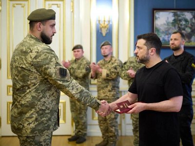 Захисника з Корецької громади нагородили орденом Богдана Хмельницького