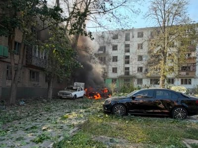 Окупанти вдарили керованою авіабомбою по Запоріжжю, є поранені
