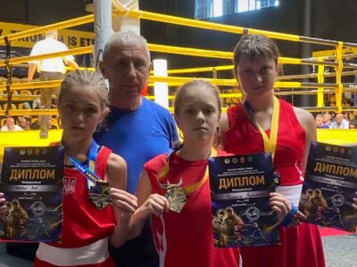 Юні боксери Шептицької громади здобули три бронзові медалі на чемпіонаті України