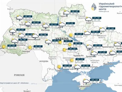 Прогноз погоди на 11 серпня 2026 р. в Україні: синоптики розповіли, де дощитиме