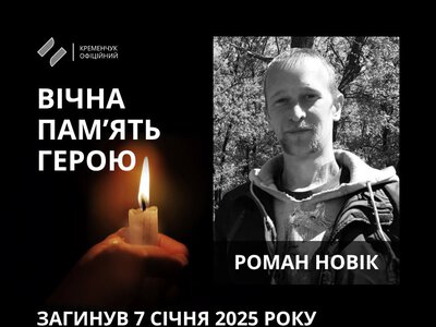 У Кременчуці провели в останню путь захисника Романа Новіка