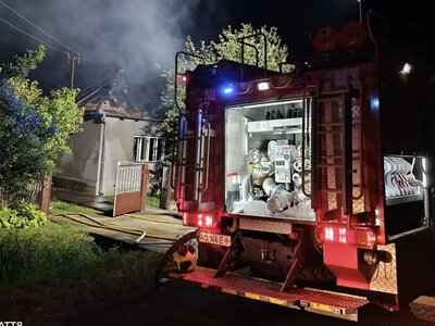 На Берегівщині сусіди врятували людей під час пожежі (ФОТО)
