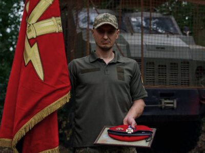 Захисник із Глибокої Вадим Мироненко отримав медаль «Лицарський Хрест»