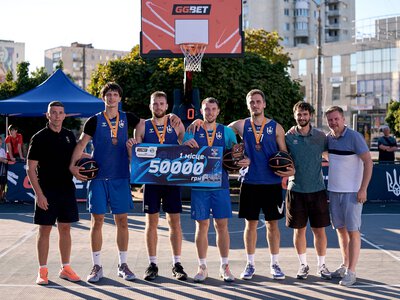 СумДУ переміг на етапі чемпіонату України з баскетболу 3х3