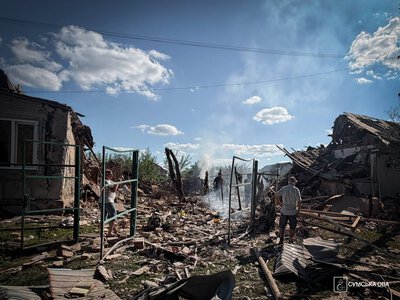 Повторний удар КАБами по Сумах: пошкоджені будинки, є постраждалі