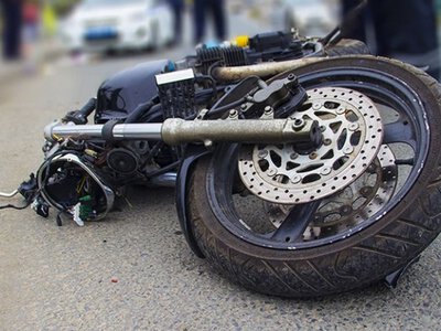 На Волині мотоцикліст зіткнувся з велосипедистом, є травмований