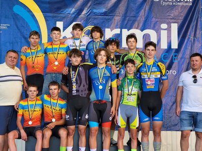 Львівські велосипедисти здобули золото та срібло на чемпіонаті України