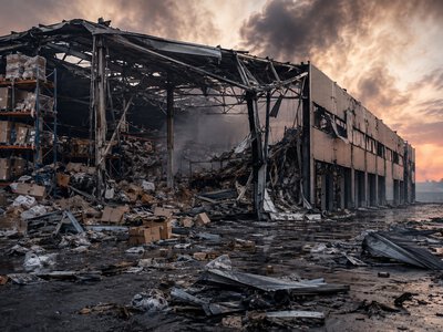 INTERTOP втратив товарів на 450 млн грн після удару по складу в Києві: що може зникнути з магазинів