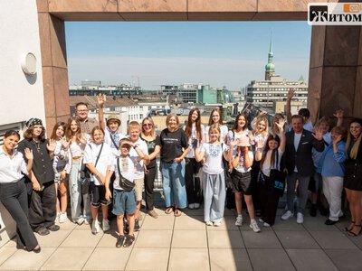 У Дортмунді відпочивають 15 дітей із Житомира, чиї батьки загинули, зникли безвісти або перебувають у полоні