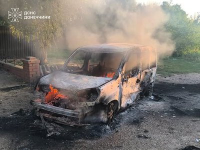  У Краматорську та Слов'янську рятувальники загасили 4 пожежі після нічних російських обстрілів 