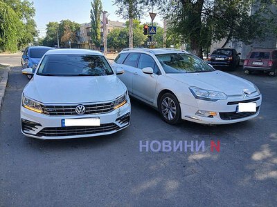 Volkswagen та Citroën зіткнулися у Миколаєві